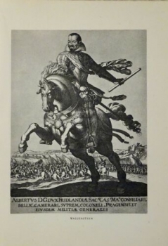 Kupfertiefdruck von 1935 - Wallenstein